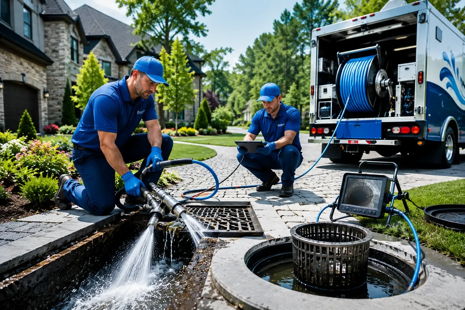 Local outdoor drain cleaning professionals in Sandstone, WV